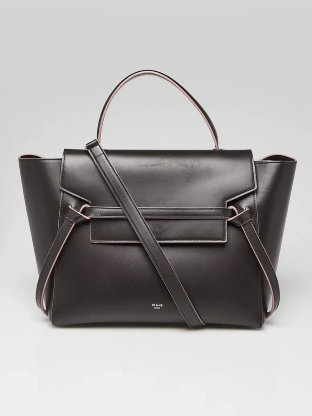 Celine Black Smooth Calfskin Leather Mini Belt Bag - Picture 1 of 12
